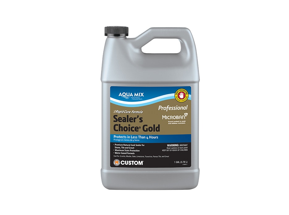 Artisan Exterior Aqua Mix Sealer’s Choice® Gold Stone Sealer