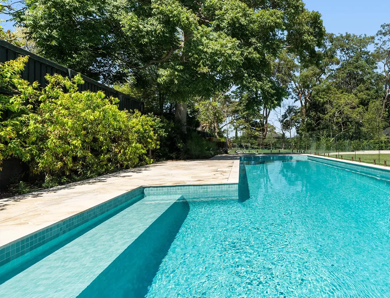 POOL COAST SIREN Siren-mosaic-blue-pool-tiles-installed-in-backyard-pool-gallery-2