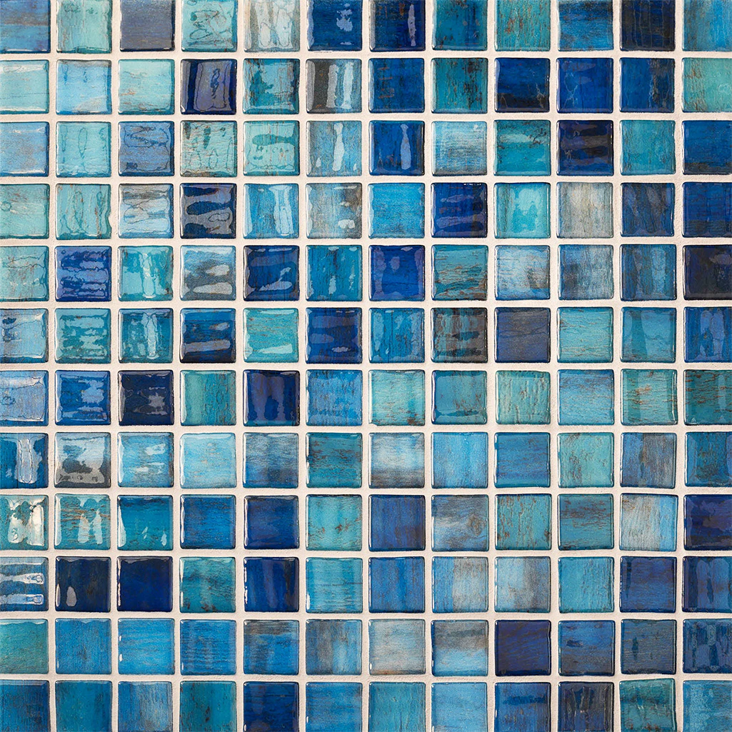 Artisan Exterior | Reed Spanish Glass Pool Tiles & Mosaics