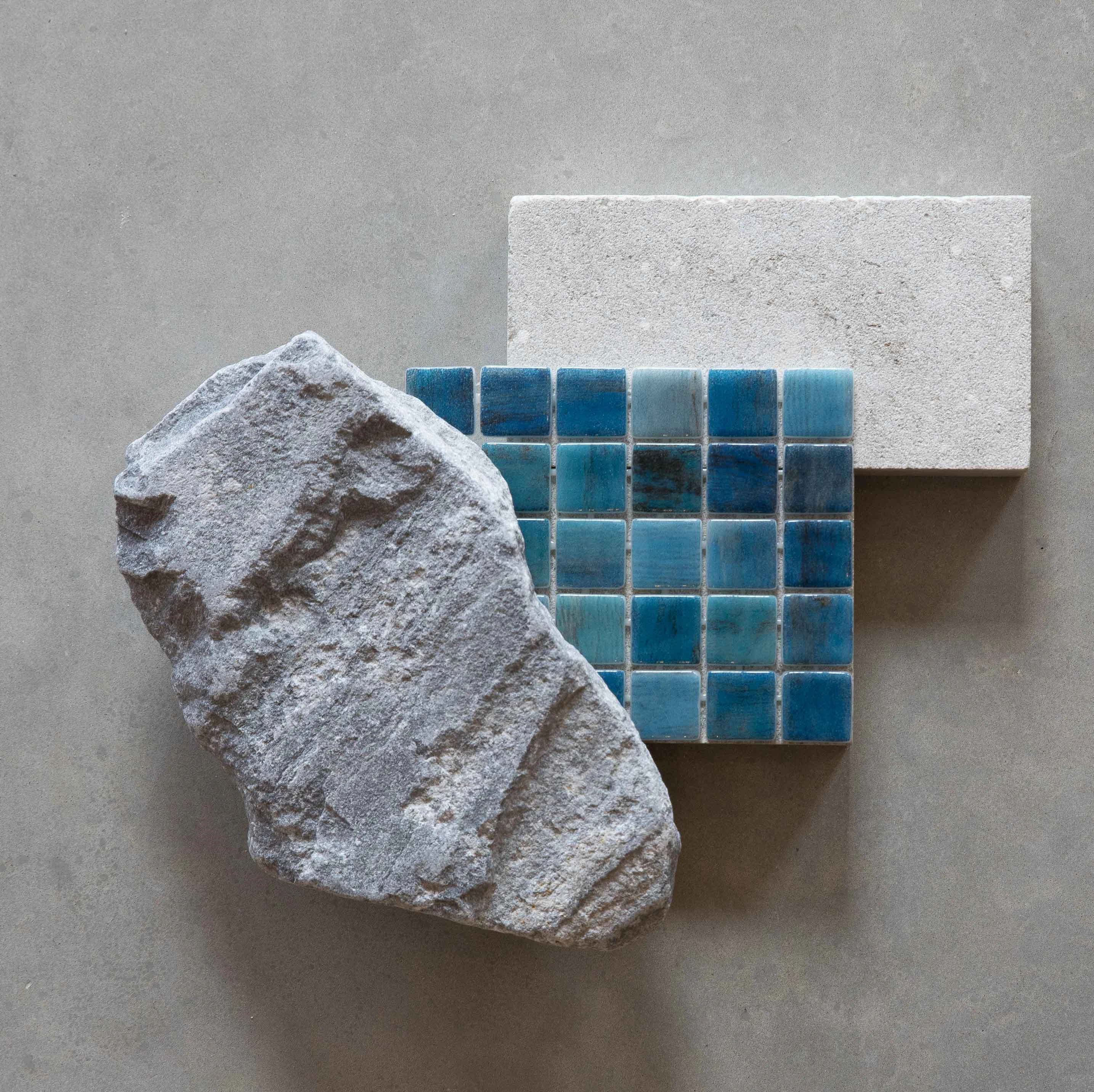 Artisan Exterior | Reed Spanish Glass Pool Tiles & Mosaics