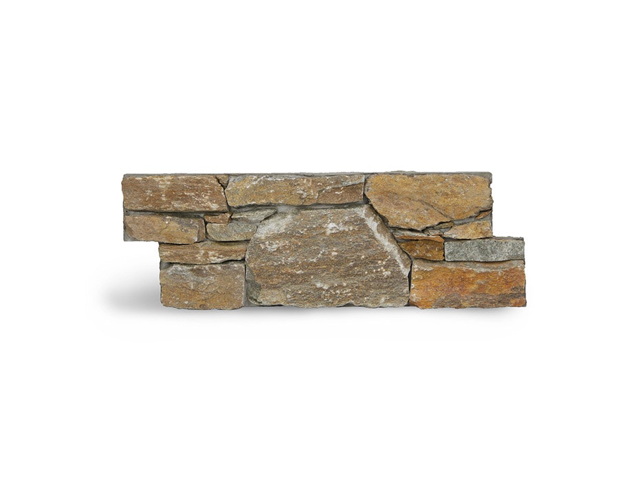Artisan Exterior Rustic Grey Z Panel Stacked Stone Cladding